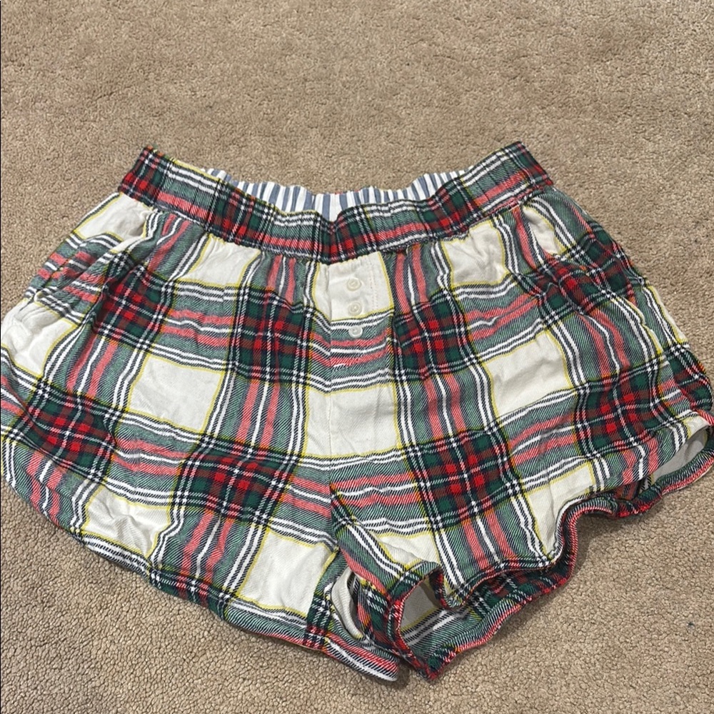 Aerie Plaid Women's Pajama Shorts